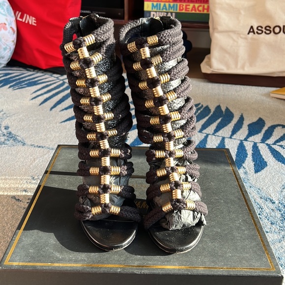 Balmain H&M Limited Edition Gladiator Sandals - Picture 6 of 16